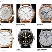 Pre-selected Men's watches in the 2016 GPHG