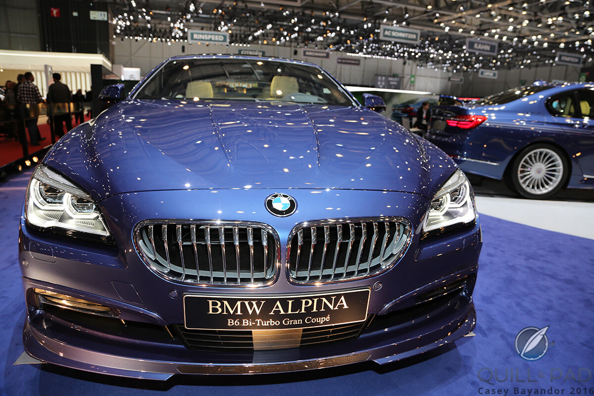 BMW Alpina Bi-Turbo at the 2016 Geneva Motor Show