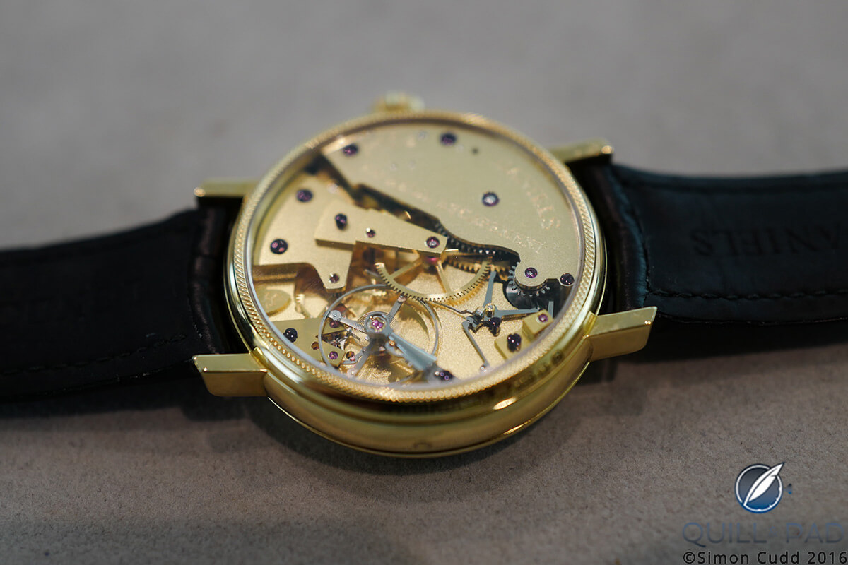 Movement of the George Daniels Co-Axial Anniversary Edition By Roger Smith