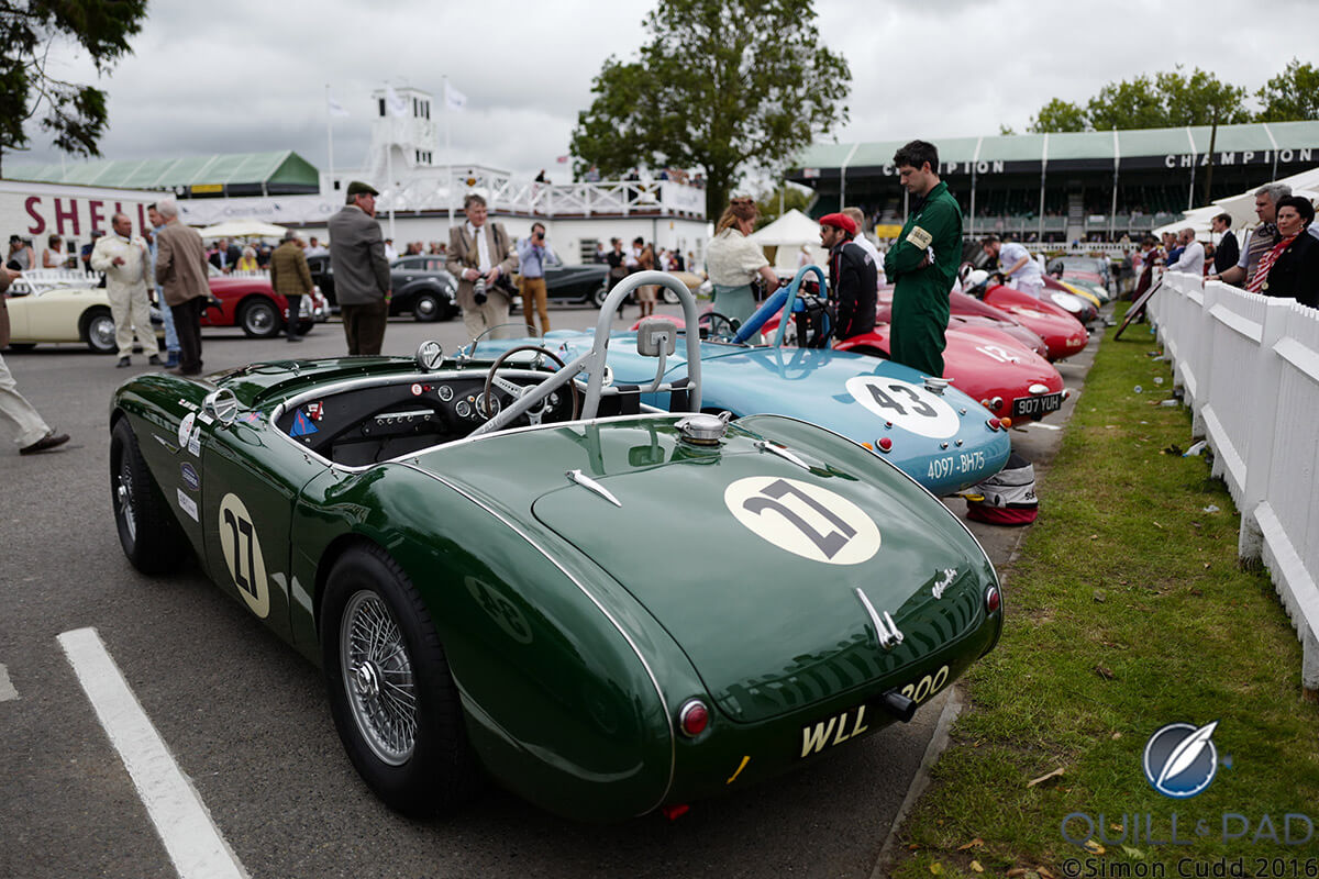 Just a few of the beautiful cars at the 2016 Goodwood Revival