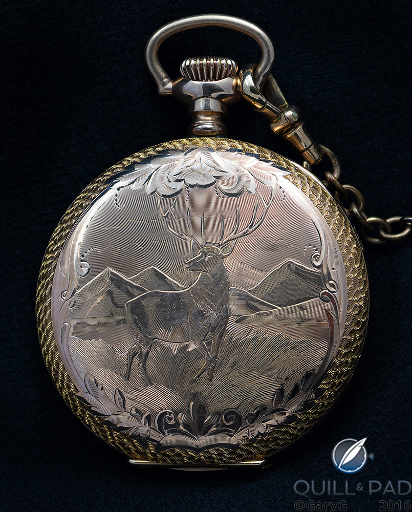 The author’s grandfather’s dress pocket watch