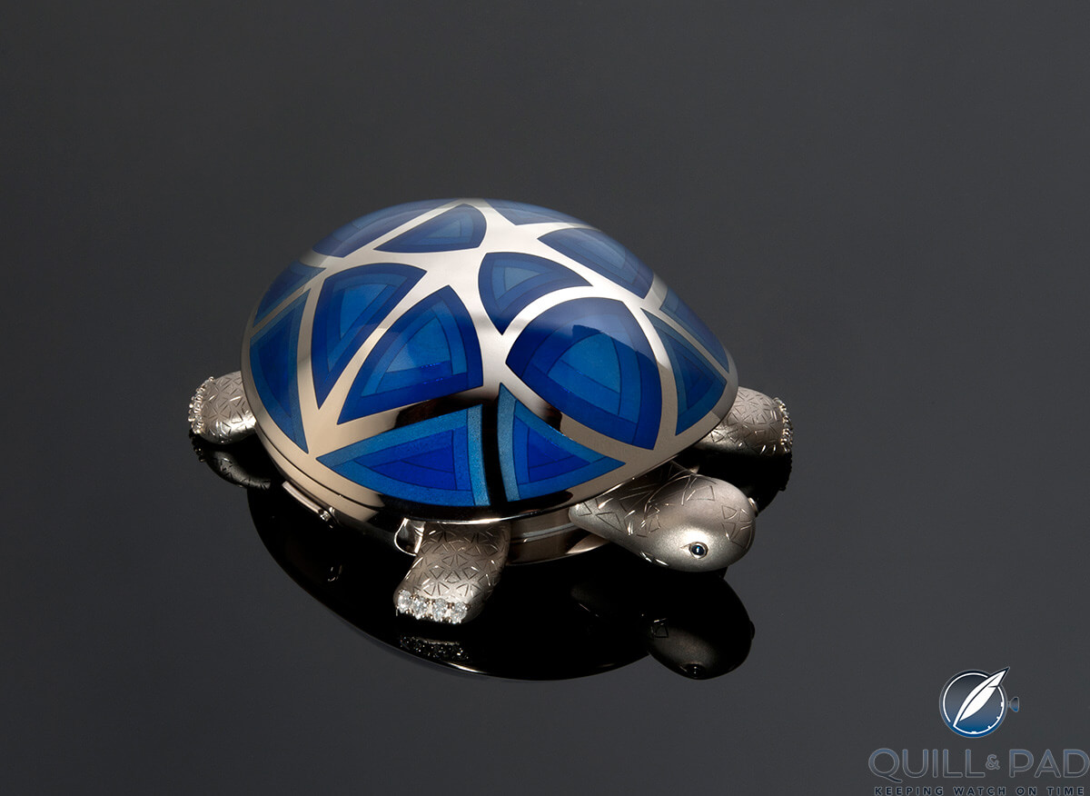 Unique piece Tortoise automate by Raúl Pagès