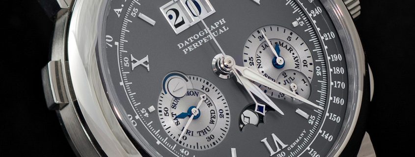 Wait them out: the author’s A. Lange und Söhne Datograph Perpetual