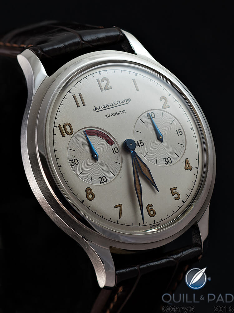 A few dollars more, but worth it: the author’s near-mint Jaeger-LeCoultre Futurematic