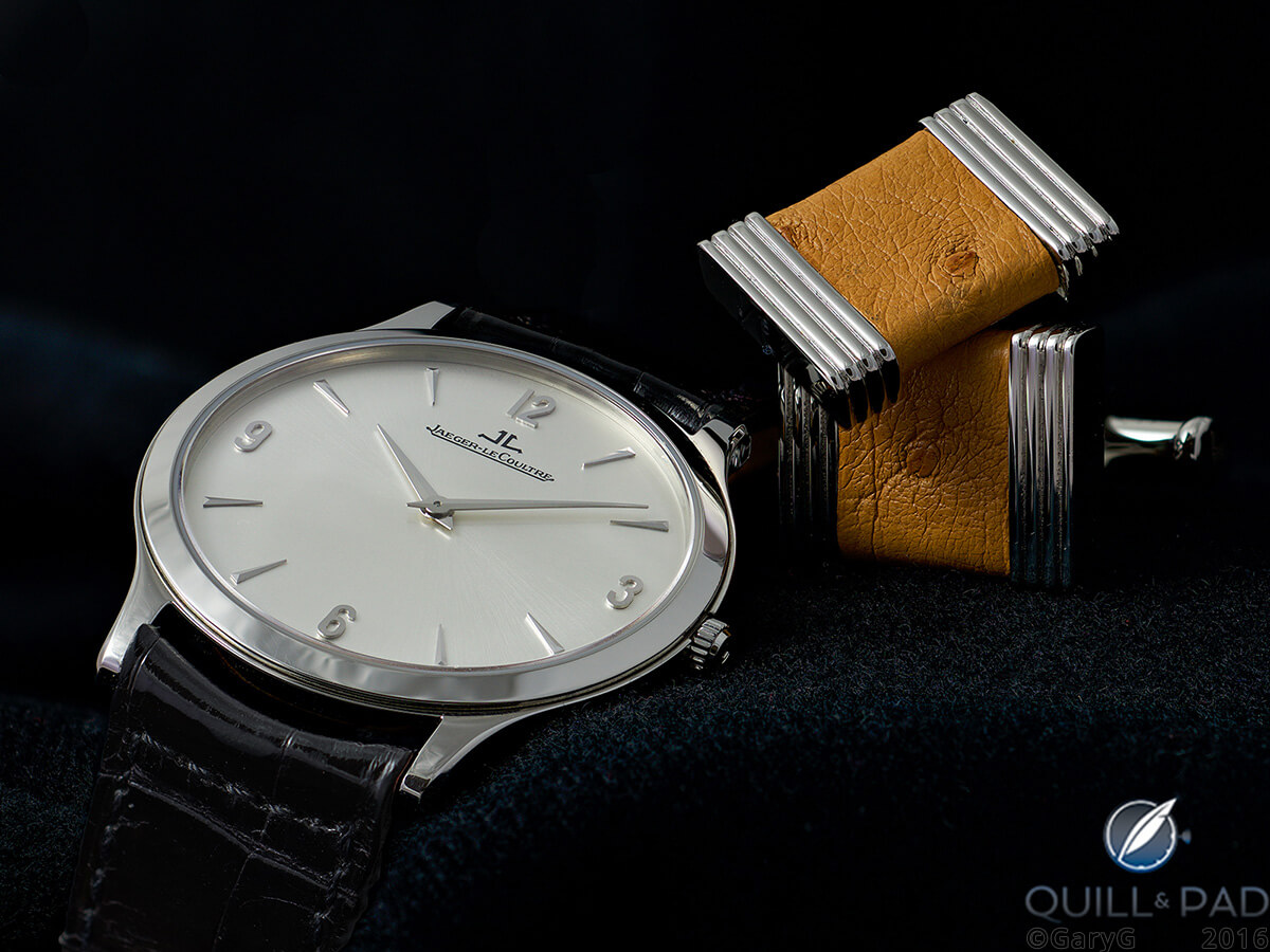 Getting started without getting hurt: the author’s Jaeger-LeCoultre Master Ultra Thin in stainless steel