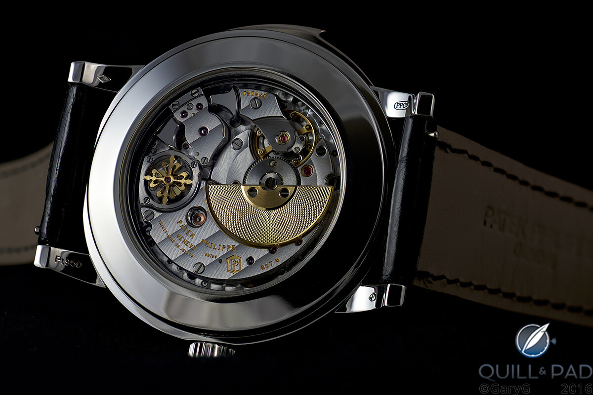 Caliber R 27 Q movement of the Patek Philippe Reference 5074P