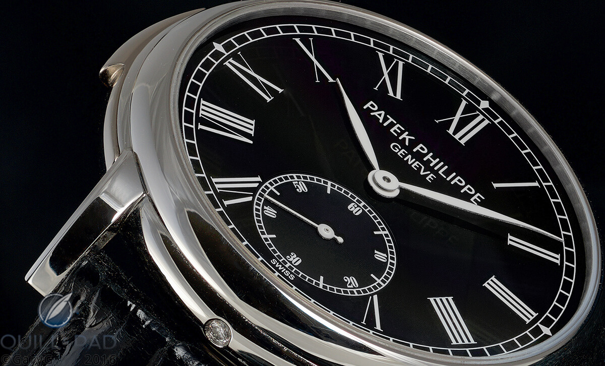Low-angle view, Patek Philippe Reference 5078P