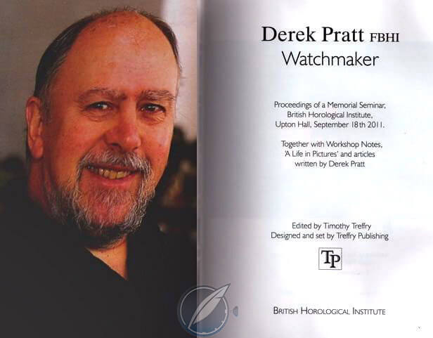 Proceedings from the British Horological Institute’s Derek Pratt memorial seminar held on September 18, 2011 and edited by Timothy Treffry