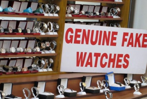 Genuine fake watches