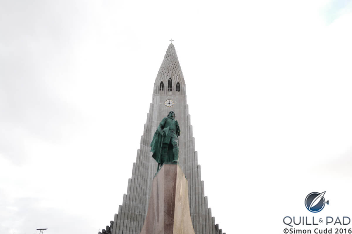 Hallgrimskirkja in Reykjavík, the largest church in Iceland