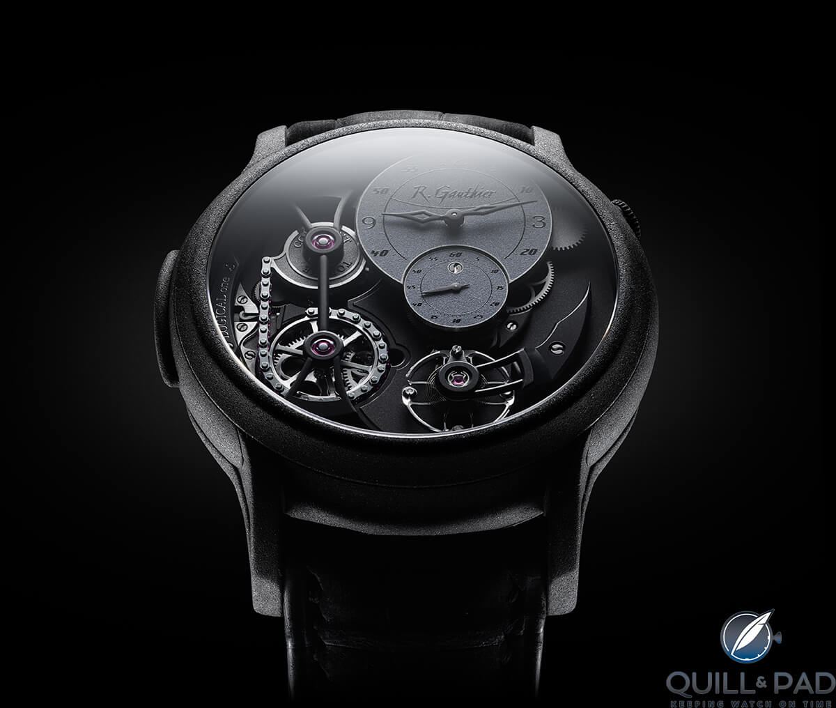 Romain Gauthier's Logical One Engraged Black