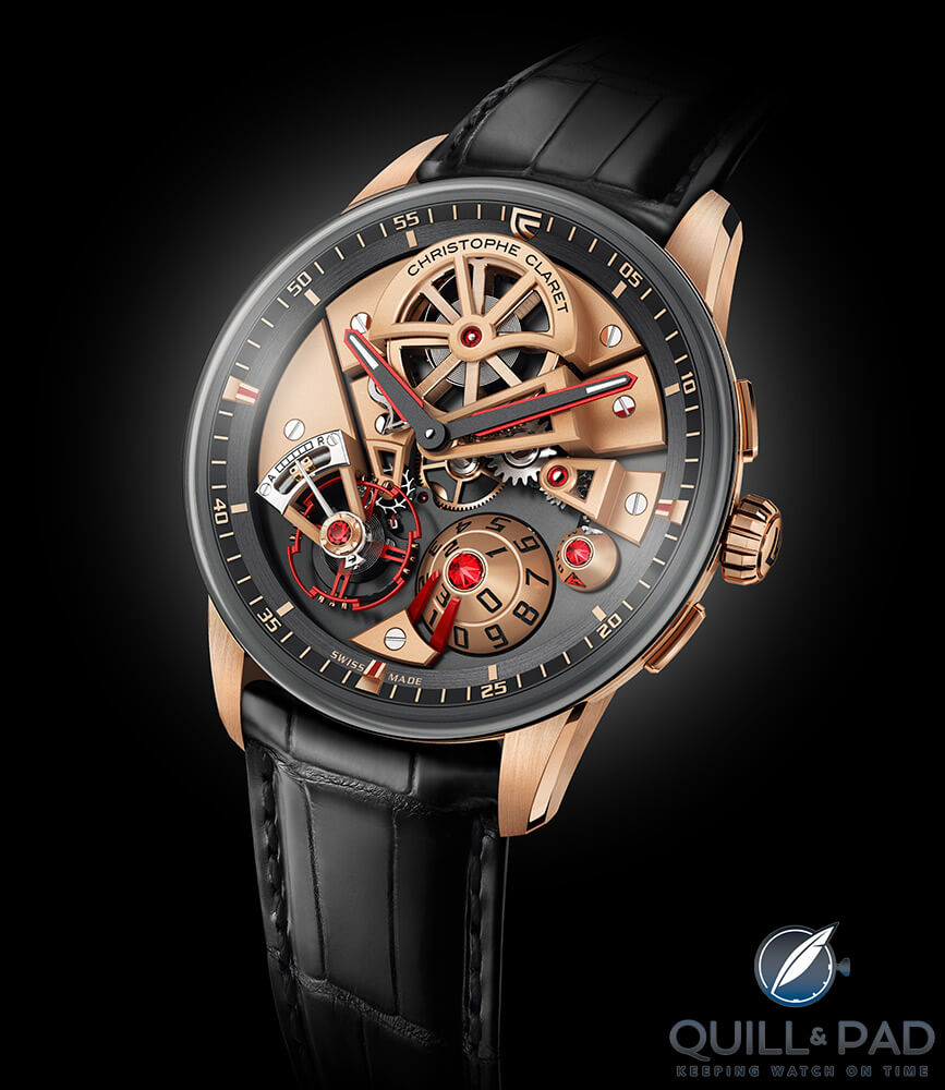 Christophe Claret Maestro in pink gold