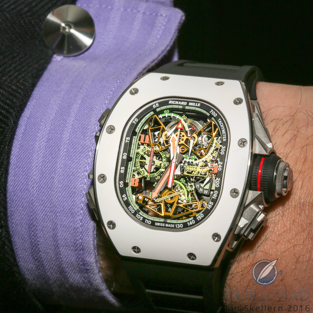 Richard Mille RM 50-02 Airbus ACJ Tourbilon Split-Seconds on the wrist