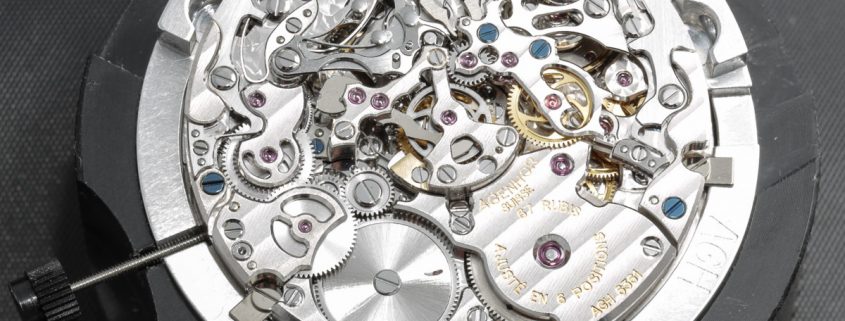 AgenGraphe automatic chronograph movement by Agenhor