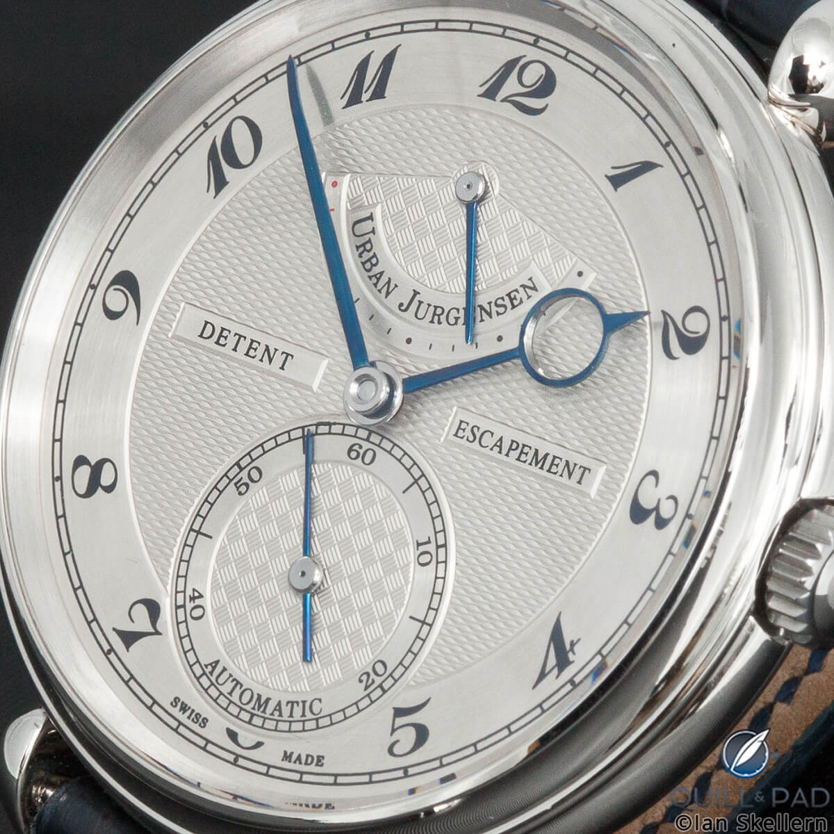 Urban Jürgensen’s P8 pivoted detente escapement made its debut at Baselworld 2011
