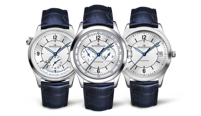 Jaeger-LeCoultre Master Control sector dials collection 2017: Geographic, Chronograph and Date