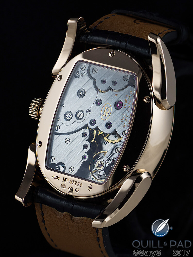Potential part of a winning formula: excellent finishing, Parmigiani Caliber PF111
