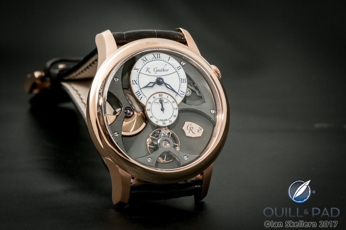 Romain Gauthier Insight Micro-Rotor in red gold