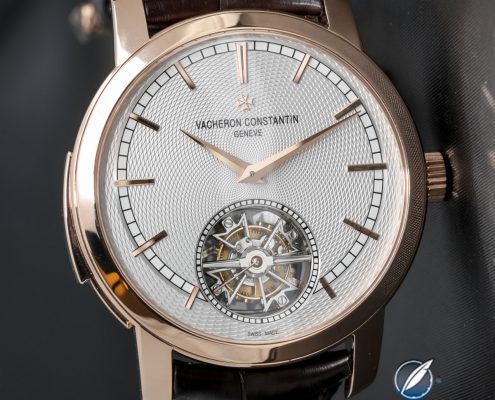 Geneva Seal certified - as are all Vacheron Constantin timepieces - Traditionnelle Minute Repeater Tourbillon