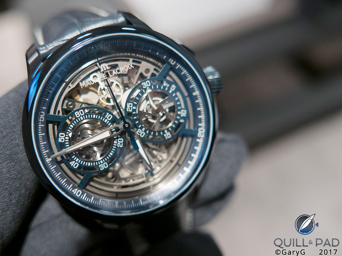 Maurice Lacroix Masterpiece Chronograph Skeleton at Baselworld 2017