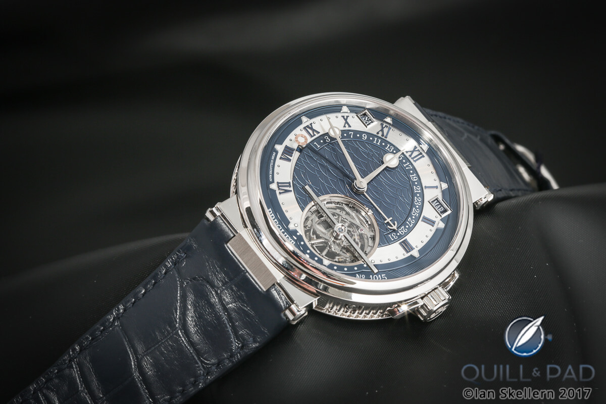 Breguet Marine Équation Marchante Ref. 5887 in platinum