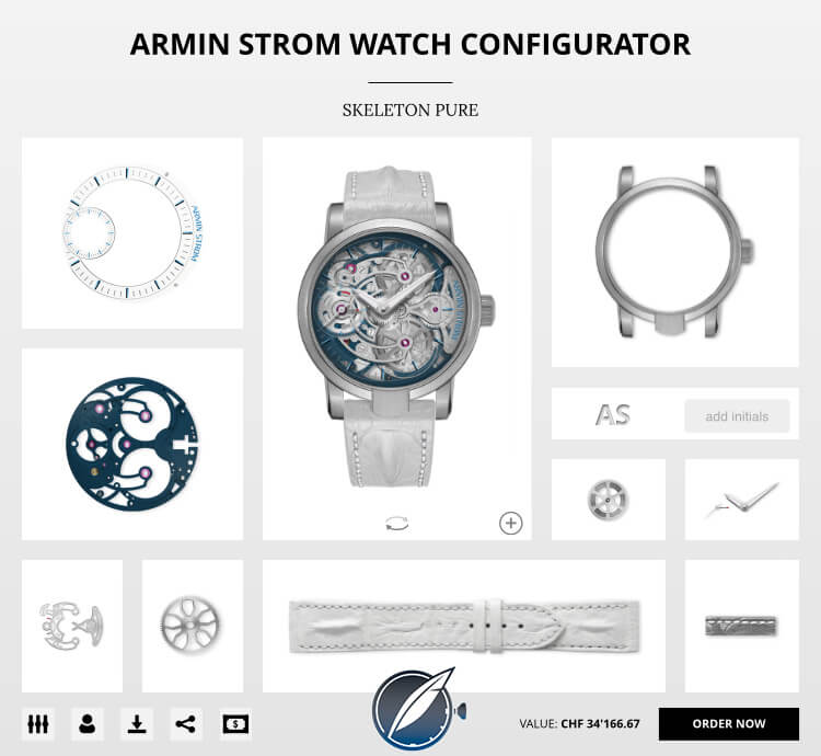 Armin Strom Skeleton Pure by John Keil in the Configurator