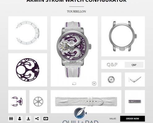 "Purple Rain" Armin Strom Tourbillon by Elizabeth Doerr in the Configurator