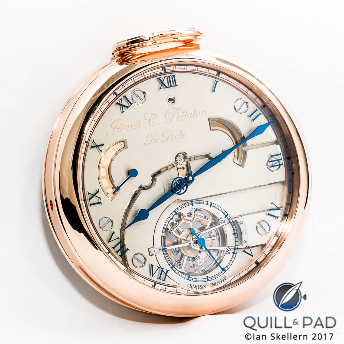 James Pellaton also has an absolutely stunning Marine Chronometer pocket watch in its collection