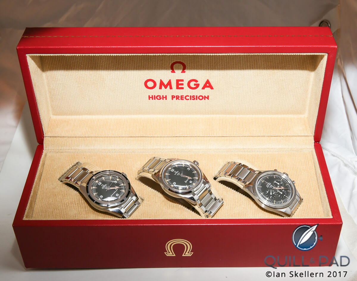 Omega 1957 Trilogy Limited Editions 