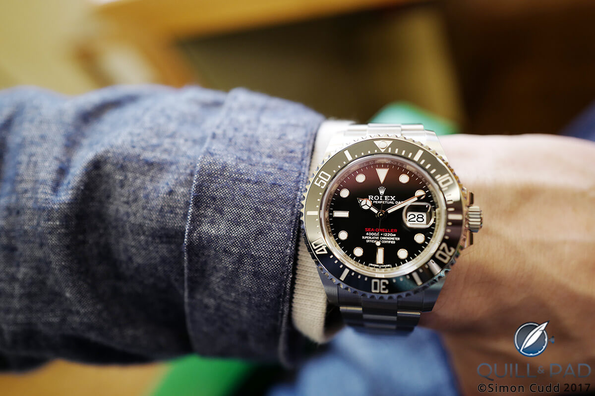 The new Rolex Sea-Dweller sees the Cyclops back in action