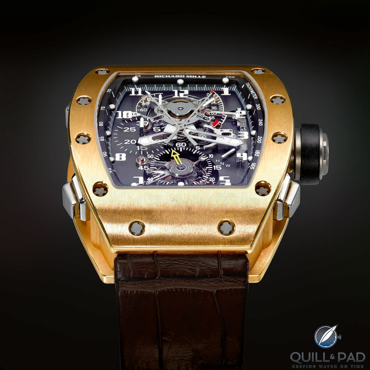 This pink gold Richard Mille RM008 from 2010 was Sotheby’s second best performer in the June 2017 auction