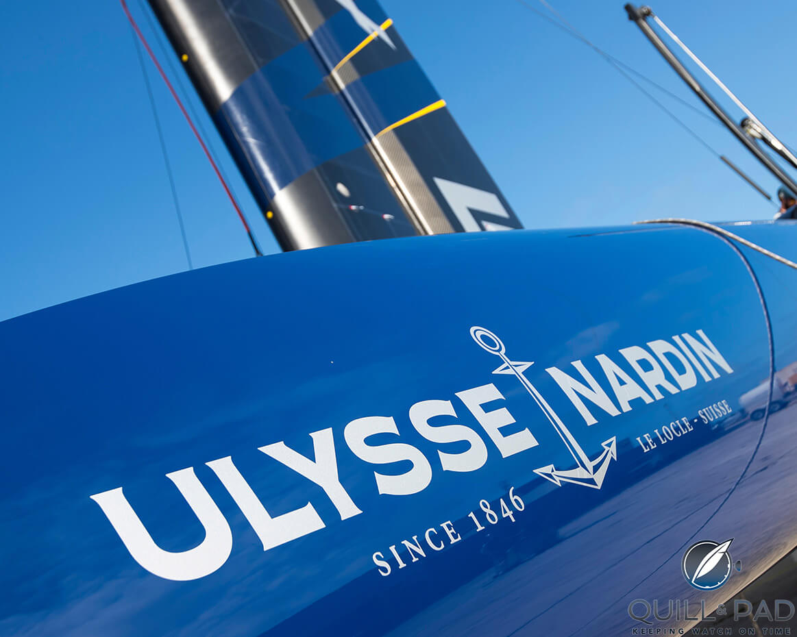 Artemis Racing is Ulysse Nardin's first sponsorship