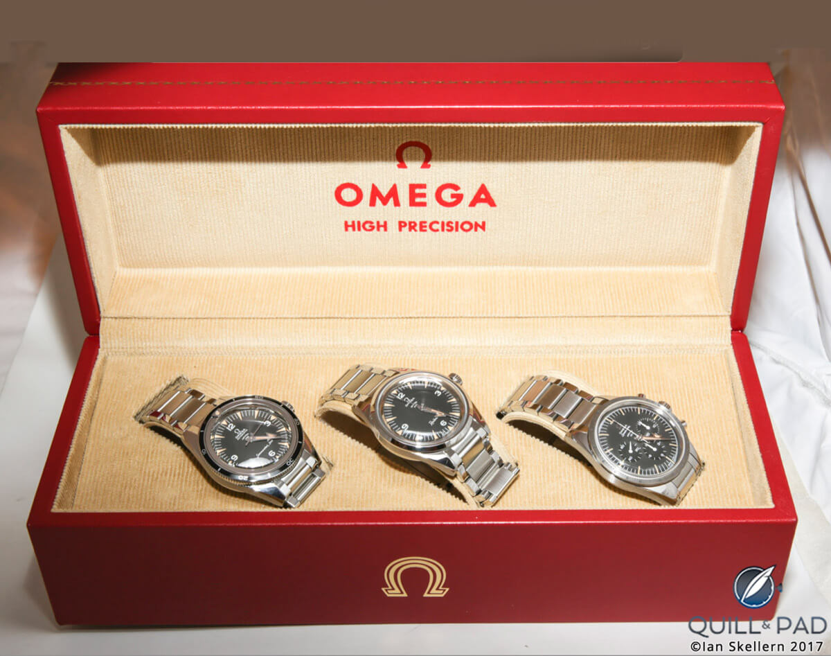 Omega Speedmaster 1957 Trilogy Limited Edition box set