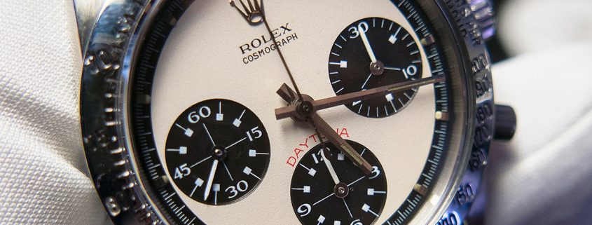 Subtle grain: ivory dial, Rolex “Paul Newman” Daytona