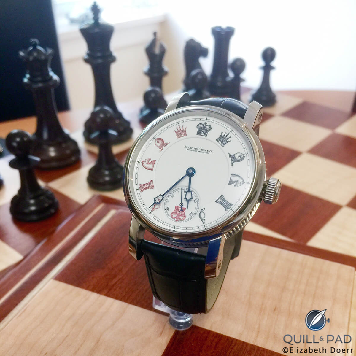 RGM Chess in Enamel with in-house caliber 801 