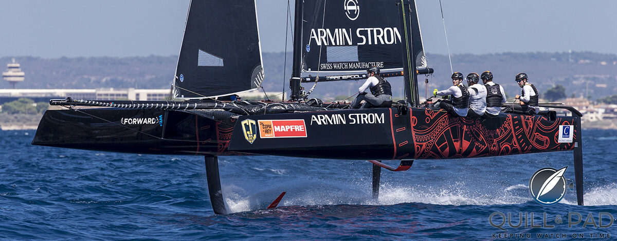 Armin Strom Sailing Team foiling in Palma de Mallorca