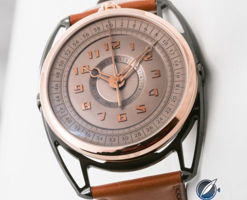 Custom De Bethune DB28 Maxichrono with retro look