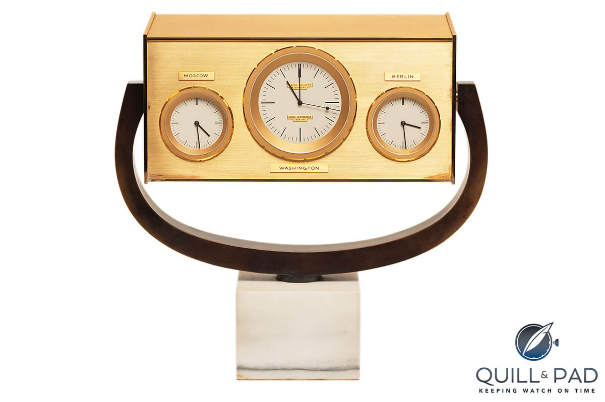 John F. Kennedy clock by Patek Philippe symbolizes the famous 