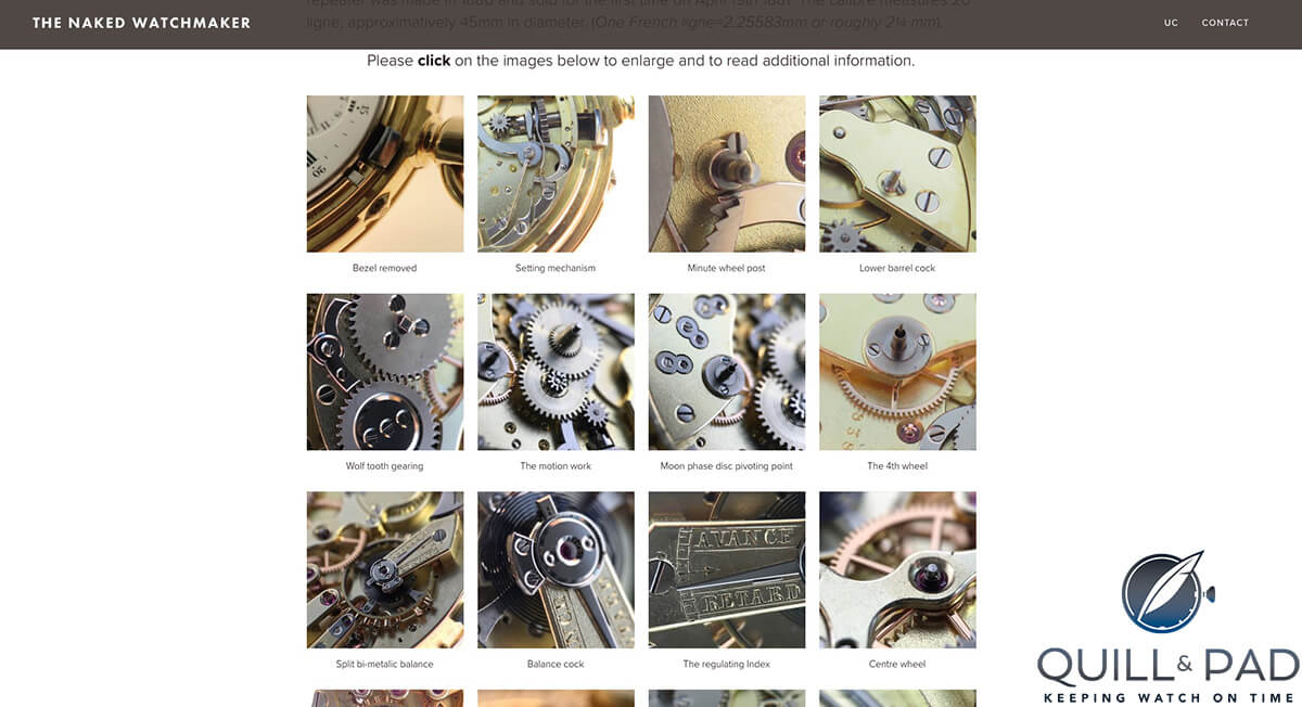 The Naked Watchmaker: Click for more details (site under construction)
