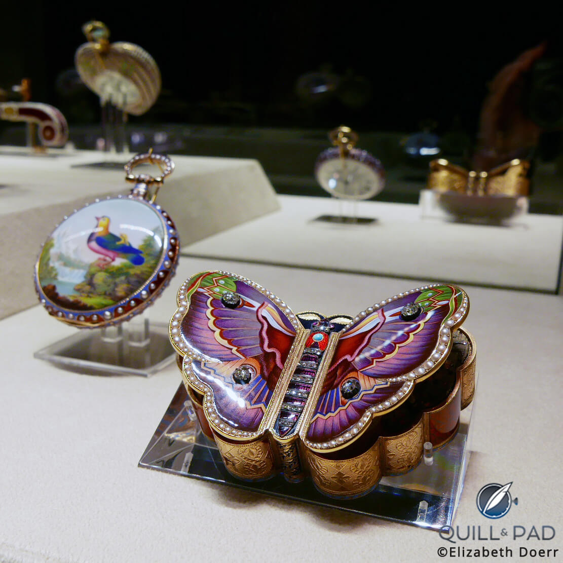 Butterfly automate from the 2017 Patek Philippe Art of Watches Grand Exhibition in New York