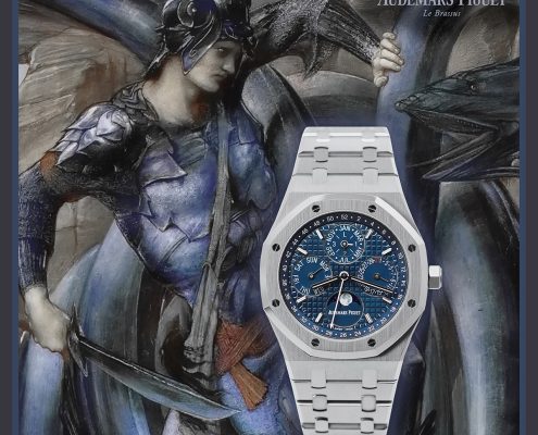 Audemars Piguet Royal Oak-over The Doom Fulfilled by Edward Burne Jones (image courtesy @thehealer74)