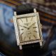 Vintage Longines with diamond-set bezel