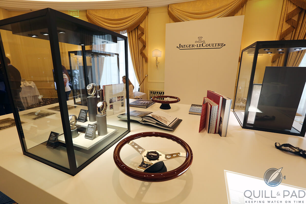Jaeger-LeCoultre display at Suvretta House during the 2017 Passione Engadina