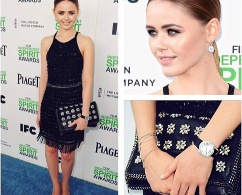 @kristinabazan as a social media influencer for Piaget