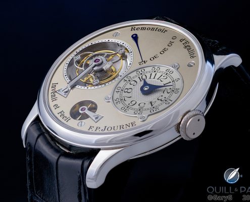 One buys, another sells: F.P. Journe Tourbillon Souverain purchased by the author from a friend