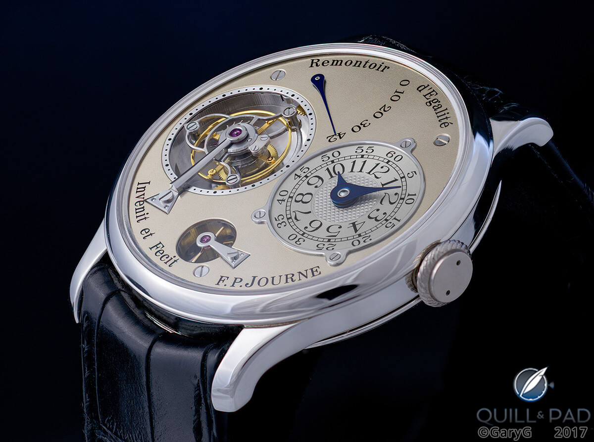 One buys, another sells: F.P. Journe Tourbillon Souverain purchased by the author from a friend