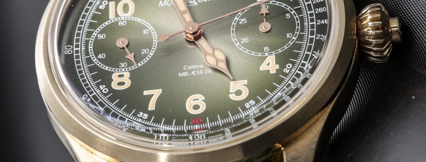 Montblanc 1858 Chronograph Tachymeter Unique Piece Only Watch 2017