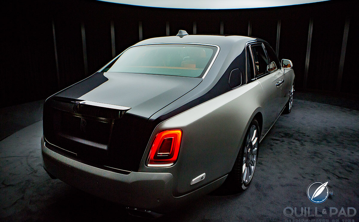 Rolls Royce Phantom VIII back