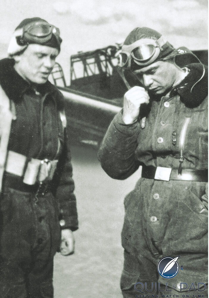 Walter Kurtz, test pilot for the German air force and brother of Dr. Ernst Kurtz