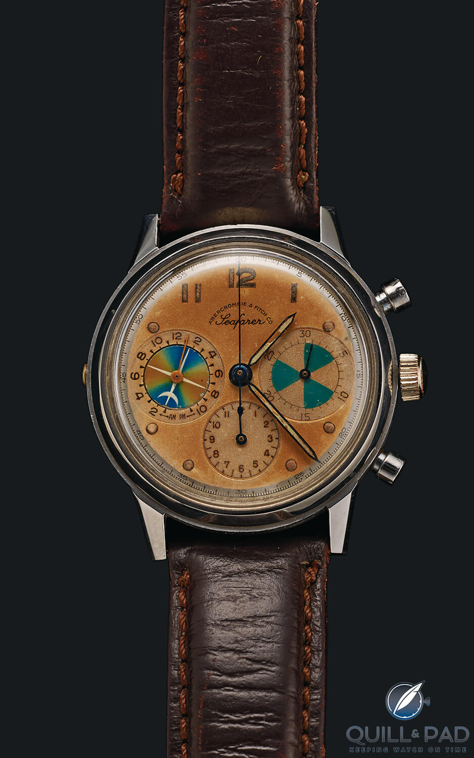 Heuer Abercrombie & Fitch Seafarer owned by Hamilton Powell of Crown & Caliber (excerpted from 'A Man and His Watch' by Matt Hranek, Artisan Books, copyright © 2017; photographs by Stephen Lewis)